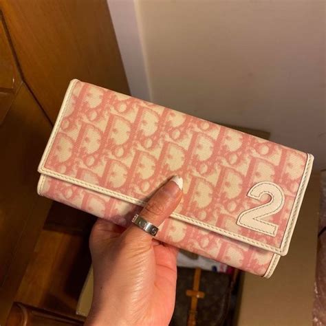 pink christian dior wallet|Christian Dior wallet price list.